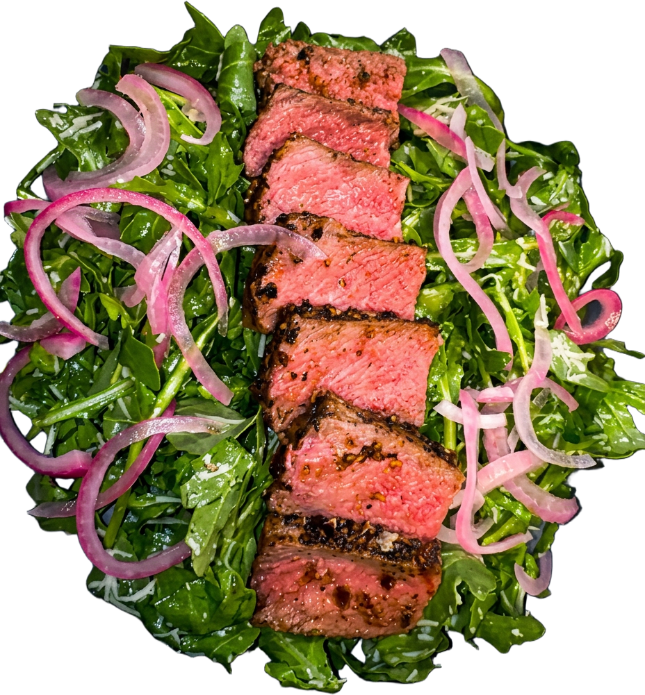 Peppercorn Steak & Arugula