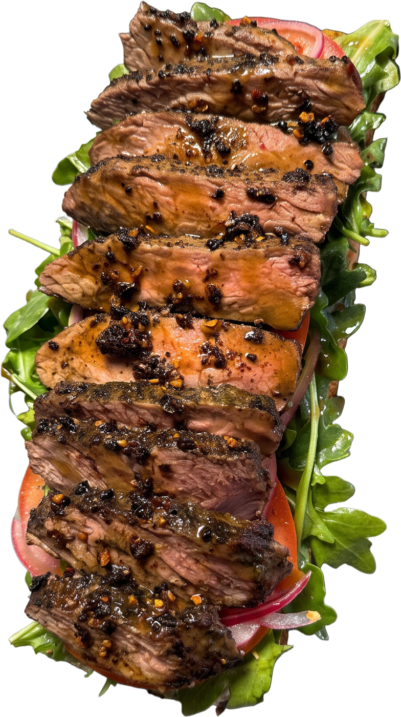 Chili-Crisp Steak Sandwich